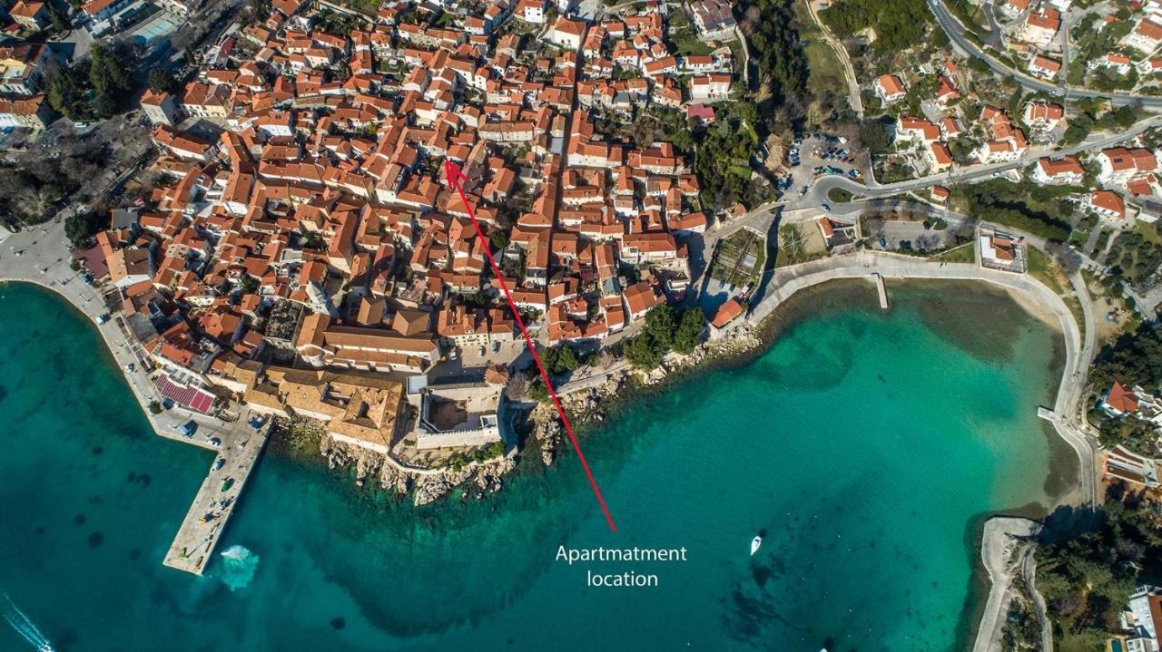 La Casa Di Pietra Lägenhet Krk Exteriör bild